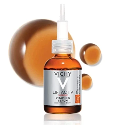 Abbildung von VICHY Antioxidatives Anti Aging Serum für normale bis empfindliche Haut, Schützt vor oxidativem Stress, Mit purem Vitamin C, E und Hyaluron, Ohne Duftstoffe, Liftactiv C Serum, 15 ml