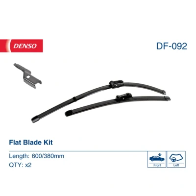 Abbildung von Scheibenwischer Denso DF 092 Flachbalkenwischblatt FIAT: Panda III Hatchback