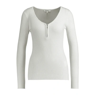 Abbildung von Morgan Maliko Ultra Strickpullover, Damen, Größe: Medium, Off white