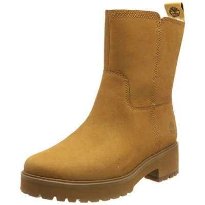 Abbildung von Timberland Damen Carnaby Cool Basic Warm Pull On WR Fashion Boot, Wheat, 39 EU Weit