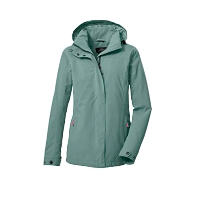 Abbildung von killtec Damen Funktionsjacke/Outtdoorjacke mit abzippbarer Kapuze KOS 92 WMN JCKT, pistazie, 40, 39145 000