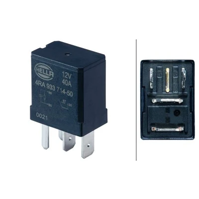 Abbildung von HELLA 4RA 933 714 501 Relais, Arbeitsstrom