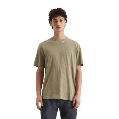 Abbildung von Marc O&#039;Polo Denim LOGO Print Tshirt basic, Herren, Größe: Medium, Dusky green