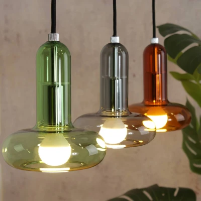 Abbildung von ECO LIGHT Pendelleuchte »Perseus«, 3 flammig, Leuchtmittel E14 ohne