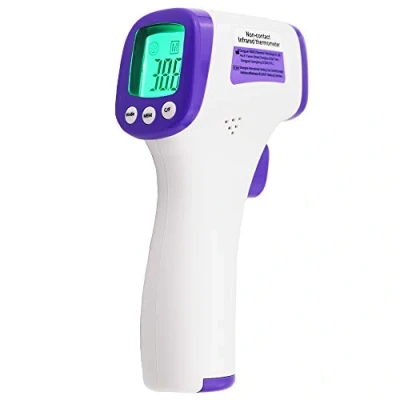 Abbildung von Infrarot Stirnthermometer für Erwachsene und Babys, hohe Genauigkeit, Körpertemperatur Thermometer, digitales klinisches Handgerät, berührungslos, Temperaturmessung, medizinischer Monitor