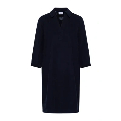 Abbildung von Cecil Blusenkleid, Damen, Größe: Large, Blau