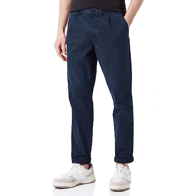 Abbildung von Tommy Hilfiger Herren Chino Stretch, Blau (Desert Sky), 33W / 32L