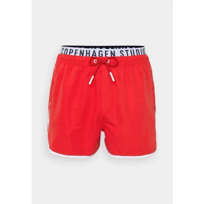 Abbildung von Copenhagen Studios Badeshorts, Herren, Größe: Large, Red