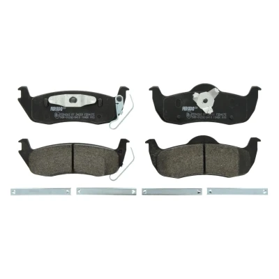 Abbildung von FERODO PREMIER ECO FRICTION FDB4075 Bremsbelagsatz mit akustischer Verschleißwarnung Kolbenclip Zubehör JEEP: GRAND CHEROKEE 3
