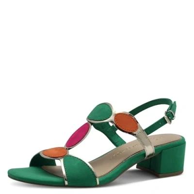 Abbildung von Marco Tozzi Riemensandalette, Damen, Größe: 40, Leaf green com Schuhe