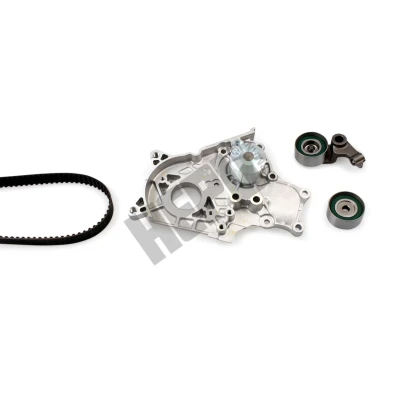 Abbildung von HEPU PK77720 Wasserpumpe + Zahnriemensatz ohne Spanndämpfer, Spannrolle 178 TOYOTA: Previa / Estima II, RAV4 II Off Road, Corolla IX Hatchback