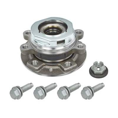 Abbildung von MEYLE 16 14 652 0003 Radnabe 5 114 mit integriertem magnetischen Sensorring, Radlager Anbaumaterial Vorderachse