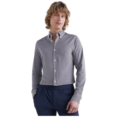 Abbildung von Tommy Hilfiger Collection FIT Hemd, Herren, Größe: Small, Carbon navy