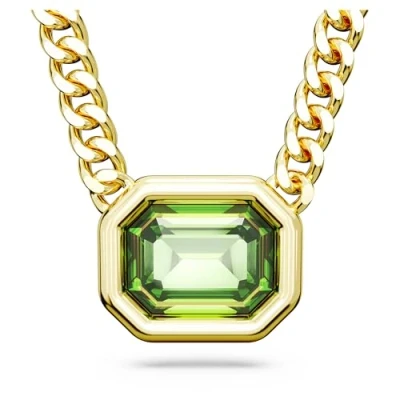 Abbildung von Swarovski Millenia Pendant Halskette, Damen, Größe: One Size, Green
