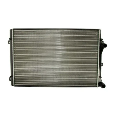 Abbildung von THERMOTEC D7W060TT Kühler, Motorkühlung 650 439 32 Automatikgetriebe, Schaltgetriebe Kühlrippen mechanisch gefügt VOLKSWAGEN: Touran I, GOLF 6