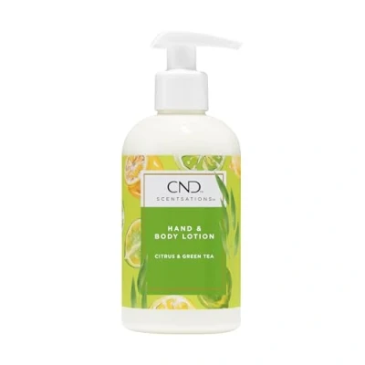 Abbildung von CND Hand und Bodylotion Scentsations Citrus Green Tea, 1er Pack (1 x 245 ml)