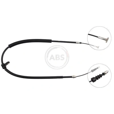 Abbildung von A.B.S. K17957 Handbremsseil 1235 Scheibenbremse für Links /Rechtslenker ALFA ROMEO: 147, 156 Saloon