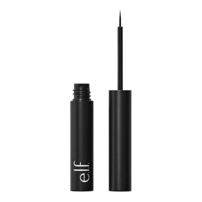 Abbildung von e.l.f. Precision Liquid Eyeliner, Langanhaltende Und Pigmentierte Formel, Gleitet Geschmeidig Auf Für Absolute Präzision, Black, 3,5 ml