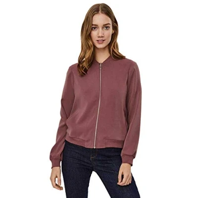 Abbildung von Vero Moda Vmcoco Bomberjacke, Damen, Größe: XS, Rose brown