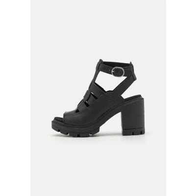 Abbildung von Timberland Allington Heights High Heel Sandalette, Damen, Größe: 41, Black Schuhe