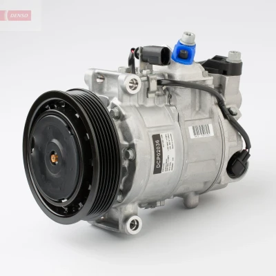 Abbildung von DENSO DCP02036 Kompressor 6SEU14C PAG 46 R 134a AUDI: A6 C6 Avant, Saloon, Allroad