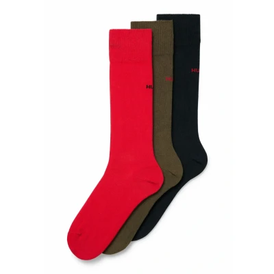Abbildung von HUGO 3 PACK 3P RS UNI CC Socken, Herren, Größe: 43 46, Patterned