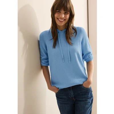 Abbildung von Cecil Leichter Strickpullover, Damen, Größe: XL, Blau