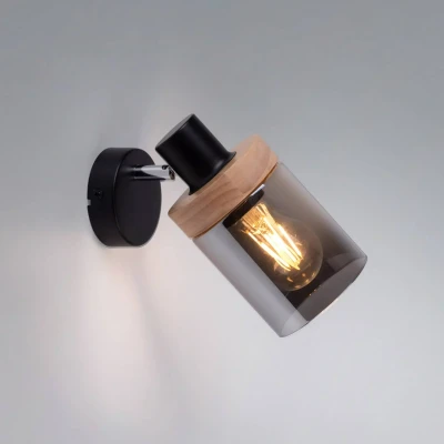 Abbildung von JUST LIGHT Wandleuchte »PASQUAL«, 1 flammig, Leuchtmittel E27 ohne Leuchtmittel, ExklusiveE27
