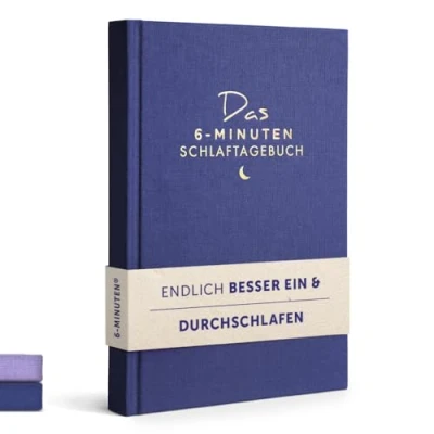 Abbildung von UrBestSelf 6 Minuten Schlaftagebuch Endlich besser ein und durchschlafen Tagebuch für Erwachsene Das Journal Buch den Schlaf deiner Träume