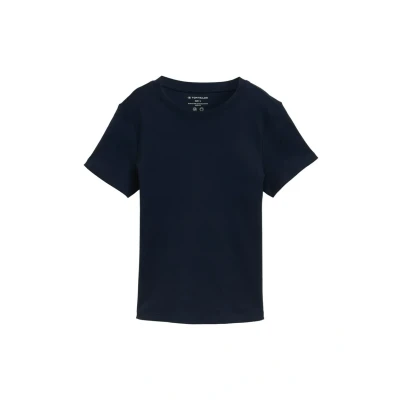 Abbildung von TOM TAILOR Damen 1048112 T Shirt, 10668 Sky Captain Blue, S
