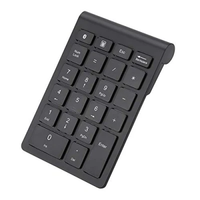 Abbildung von VBESTLIFE 22 Tasten Digitales, drahtloses Bluetooth Ziffernblock, tragbare Zifferntastatur für ios//Laptop/PC, kompatibel mit Windows, iOS, Android System