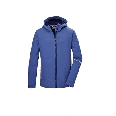 Abbildung von Killtec Softshelljacke »KOS 143 BYS SFTSHLL JCKT«, Wind und wasserabweisende, atmungsaktive, PFAS freie Kinderjacke