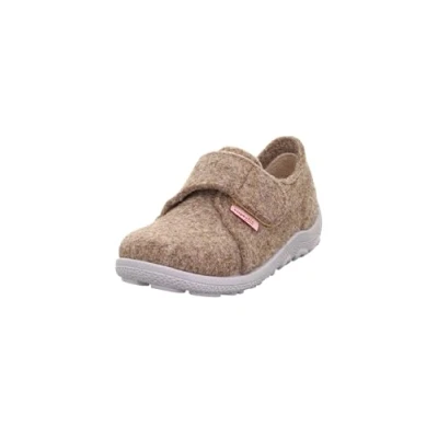 Abbildung von Superfit Jungen HAPPY Hausschuhe, BEIGE/GRAU 4000