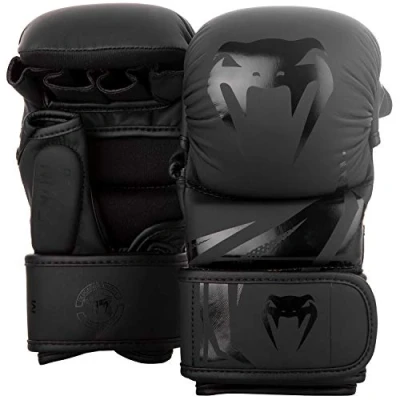 Abbildung von Venum Unisex Handschue Challenger 3.0 Mma Sparring Handschuhe, Schwarz/Schwarz, L XL EU