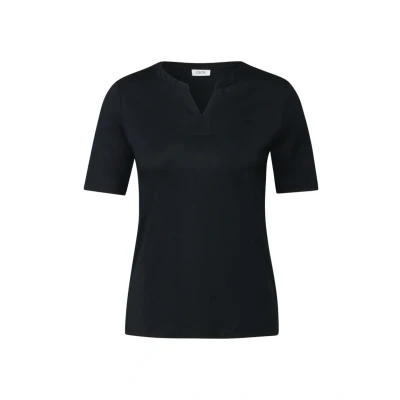 Abbildung von Cecil Damen B323130 T Shirt, Schwarz, M