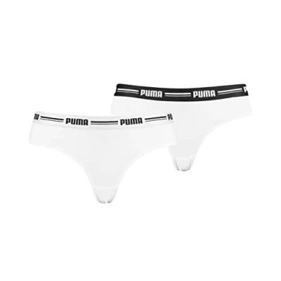Abbildung von PUMA Damen Braziliaans Katoen Modal Pack Hipster H schen, Weiß, S L EU