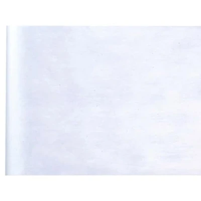 Abbildung von Santex Vliesstoff, 30 cm, 25 m lang, Tischläufer, Party, Hochzeitsdekoration. Weiss