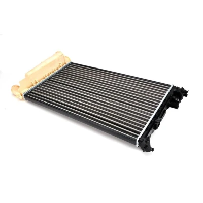 Abbildung von THERMOTEC D7P027TT Kühler, Motorkühlung Aluminium, Kunststoff 378 610 23 Schaltgetriebe Kühlrippen mechanisch gefügt PEUGEOT: 306 Convertible