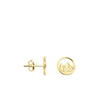Abbildung von Sofia Milani Mountain Ohrringe goldcoloured, Damen, Größe: One Size, Gold coloured