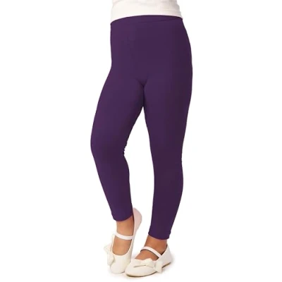 Abbildung von Merry Style Mädchen Lange Leggings aus Viskose MS10 130 (Pflaume, 152 cm)
