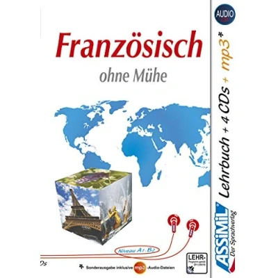 Abbildung von Assimil Französisch ohne Mühe: Lehrbuch + 4 Audio CDs 1 mp3 CD ‒ Niveau A1‒B2 (Perfezionamenti)
