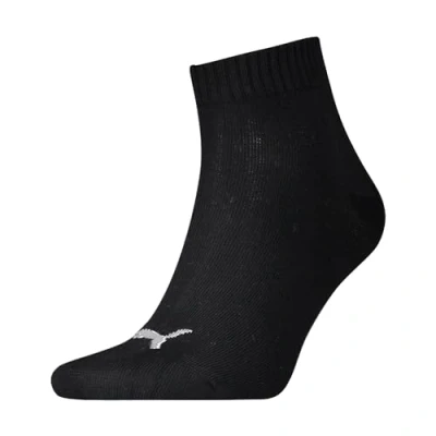 Abbildung von PUMA unisex Quarter Sportsocken Kurzsocken Socken 271080001 18 Paar, Farbe:Schwarz, Menge:18 Paar (6x 3er Pack), Größe:35 38, Artikel: 200 black