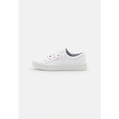 Abbildung von Skechers Damen 113328 WHT Sneaker, White Canvas, 40 EU