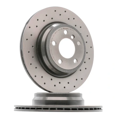 Abbildung von BREMBO Bremsscheibe BMW: 3 Touring, Saloon, 4 Gran Coupe 330mm 20mm 5 gelocht/innenbel. beschichtet hochgekohlt 09.C117.1X 34216792233,34216864899