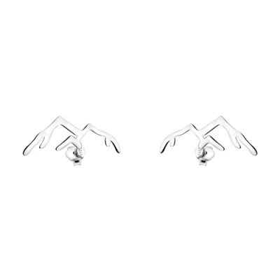 Abbildung von SOFIA MILANI Damen Ohrringe 925 Silber Berg Ohrstecker E1901