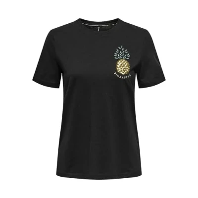 Abbildung von ONLY Kurzarmshirt »ONLKITA LIFE REG S/S PINEAPPLE TOP JRS«
