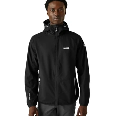 Abbildung von Regatta AREC Softshelljacke, Herren, Größe: 56, Black