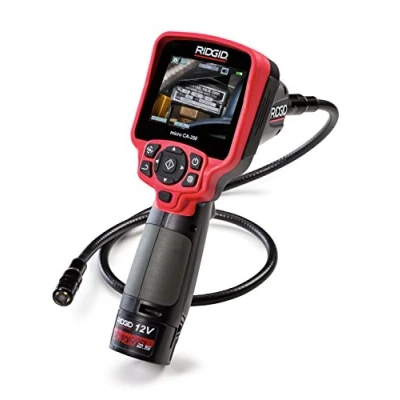 Abbildung von RIDGID 55903 micro CA 350 Hand Inspektionskamera, Boroskop, Endoskop, 17 mm Kamerakopf