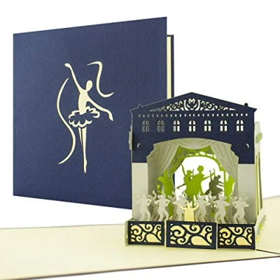 Abbildung von Schöne Verpackung für Konzertkarten, Theater, Musical, Balett, Oper als Geschenk und Gutschein perfekt A02