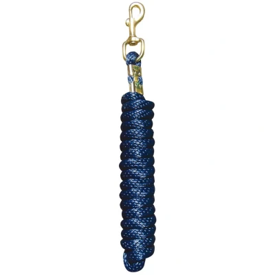 Abbildung von Harry&#039;s Horse Halfterführstrick Pp Blau/Schwarz/Weiß 3m